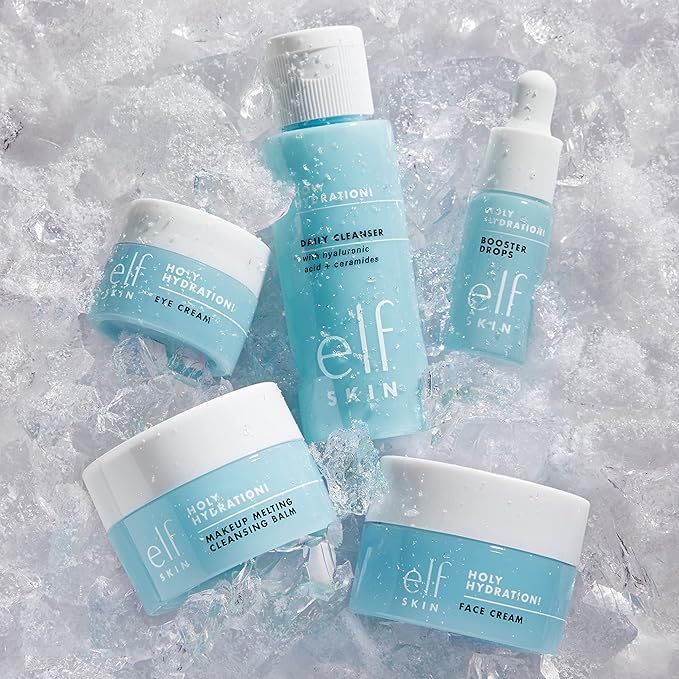 e.l.f. SKIN Holy Hydration! Hydrated Ever After Skincare Mini Kit, Travel