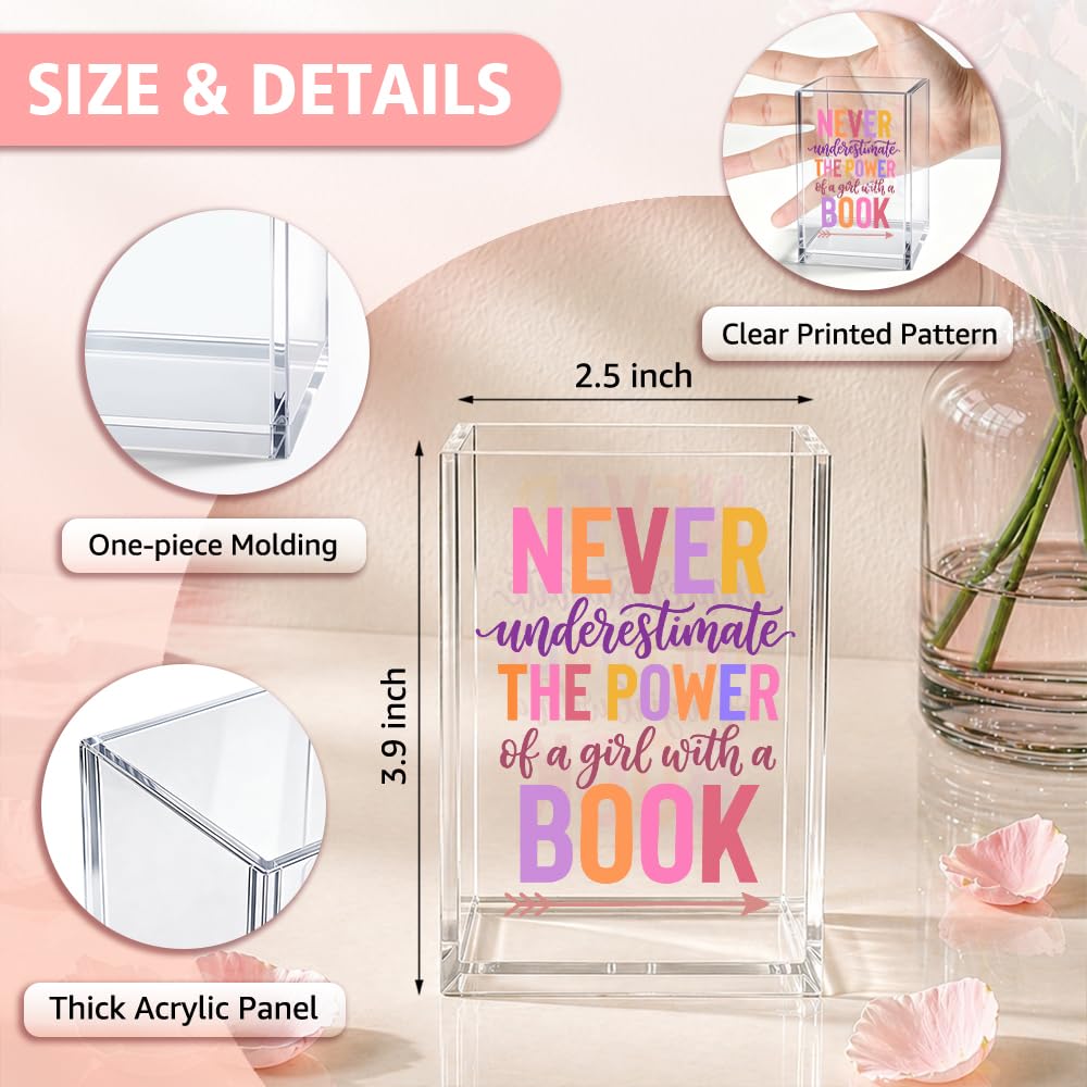 Beautiful Girl You Can Acrylic Pencil Holder Cup Gifts for Daughter