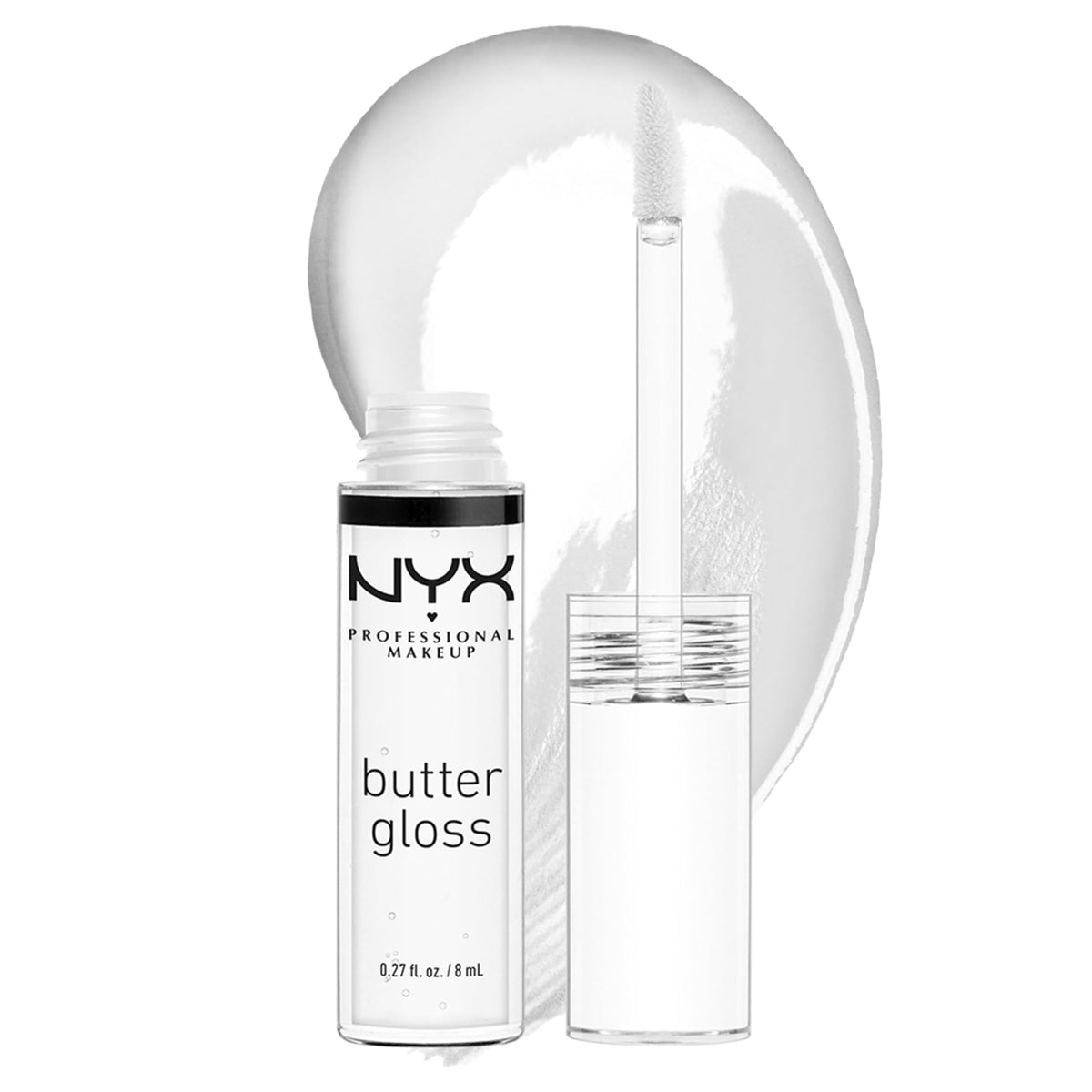 NYX PROFESSIONAL MAKEUP Butter Gloss, Non-Sticky Lip Gloss - Rocky Road (Wine)