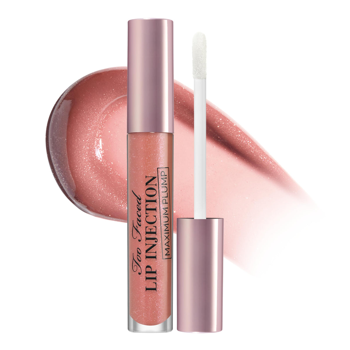 Too Faced Lip Injection Lip Plumper | Hydrating Lip Gloss for Fuller-Looking Lips | Original, Maximum Plump, Cooling Gloss & Plumping Click Formulas