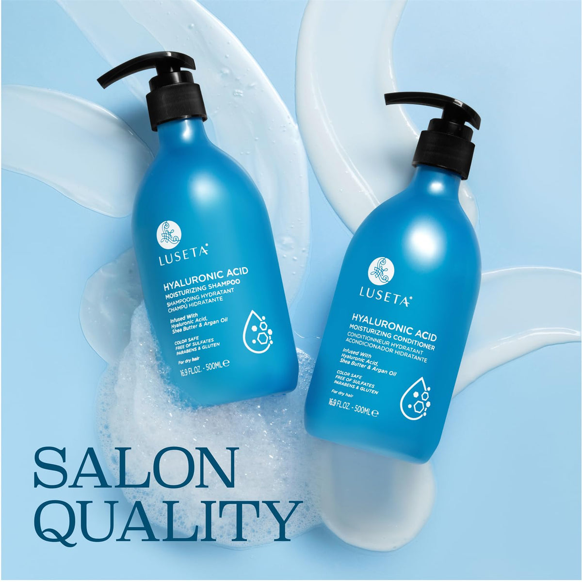 Luseta Biotin Shampoo and Conditioner Set, Thickening for Thinning Hair