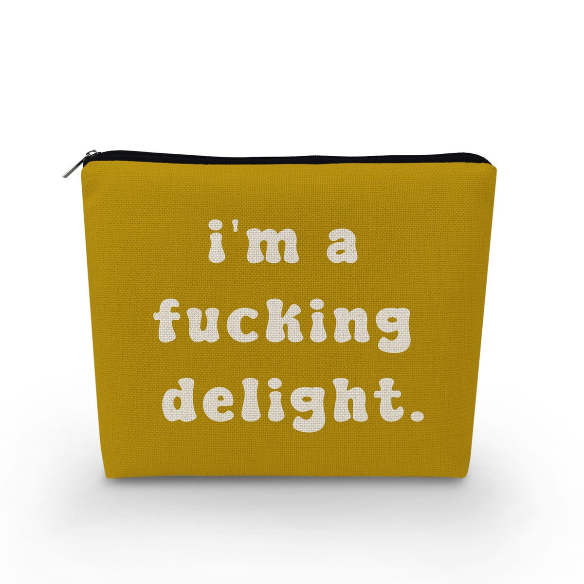Funny Quote Print Small Cosmetic Bag -1