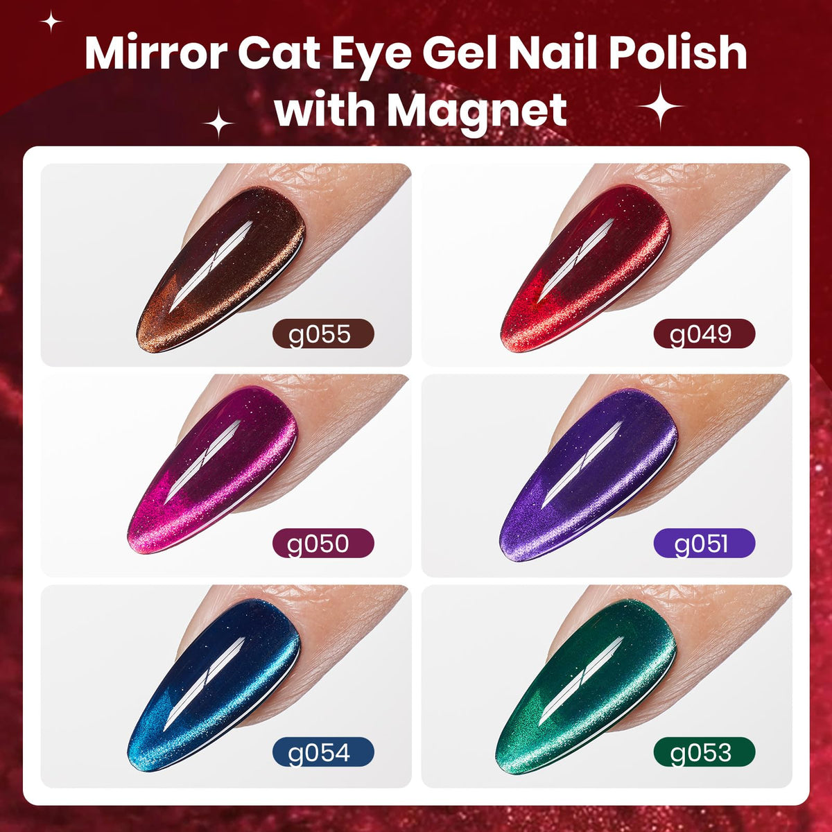 beetles Gel Polish Whispers of Love Jelly Gel Nail Polish Set, 6 Colors