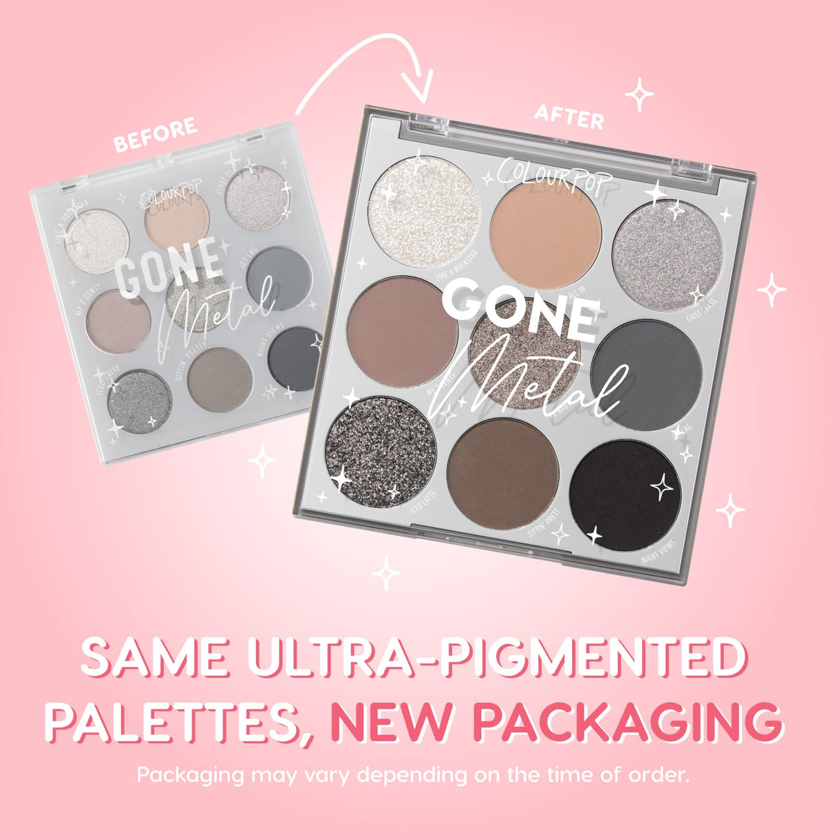 ColourPop Nude Mood Eyeshadow Palette - Brown & Copper Palette with Metallic and Matte Finishes - High-Pigment Eye Makeup with a Long-Wearing Formula (0.3 oz)