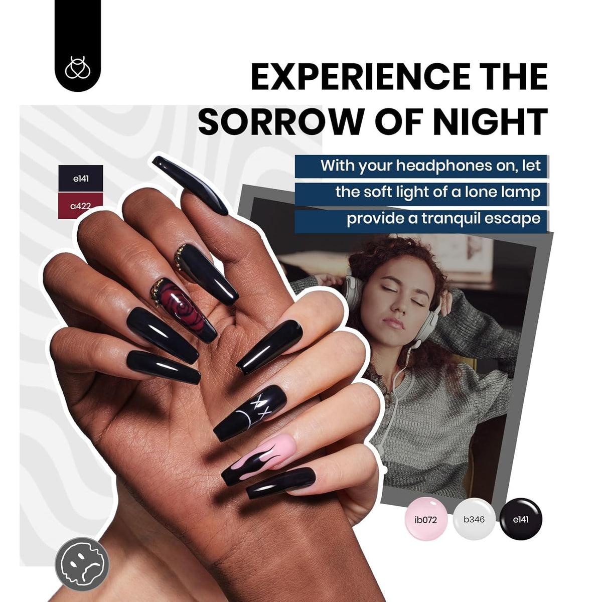 Beetles Gel Nail Polish Kit with U V Light - 80Pcs 55 Colors Gel Nail Kit