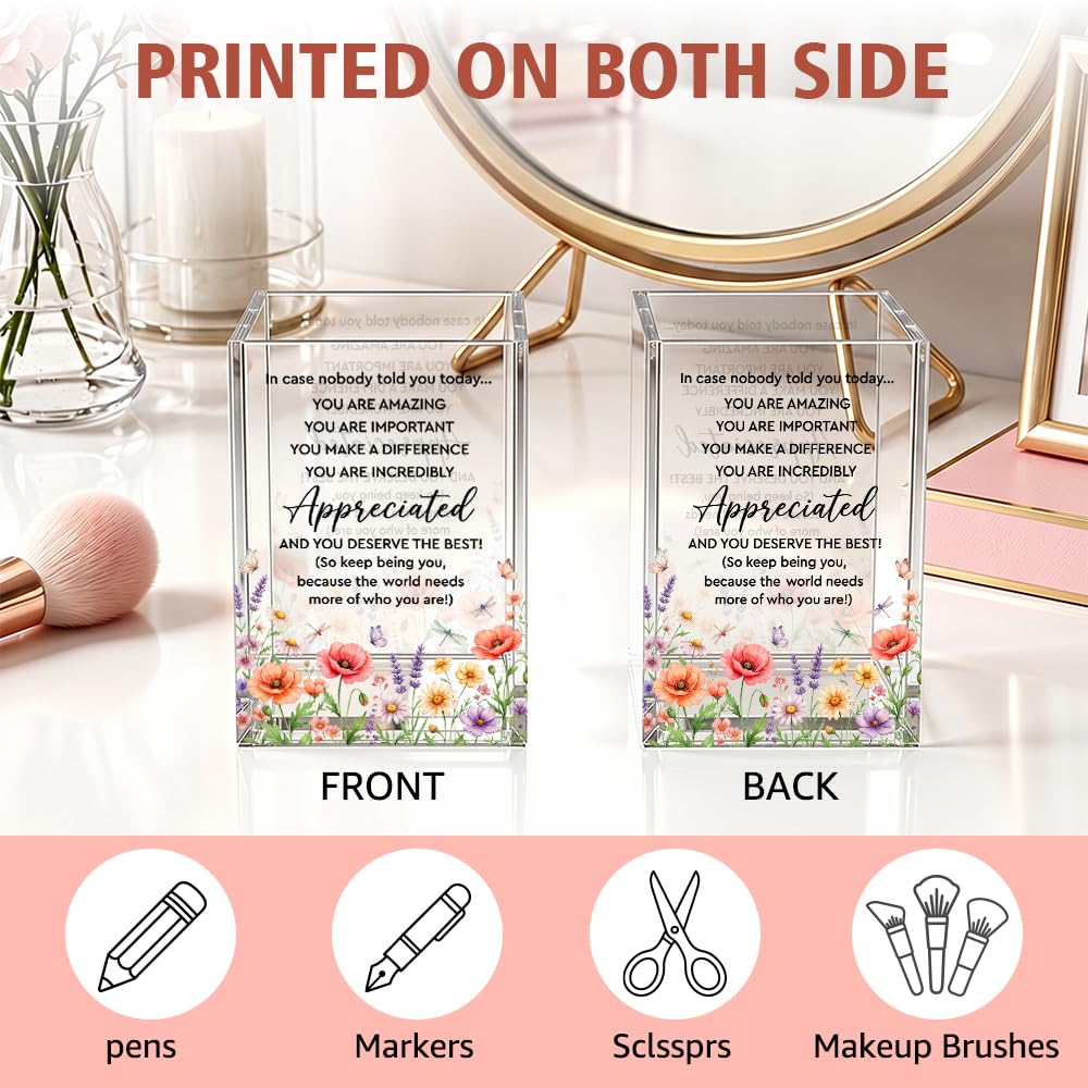Beautiful Girl You Can Acrylic Pencil Holder Cup Gifts for Daughter