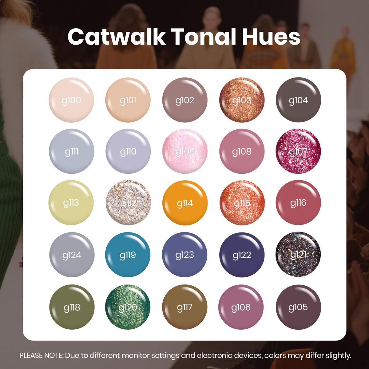 Beetles Cat Eye Gel Nail Polish Set, 36 Colors Magnetic Fall Gel Polish Kit