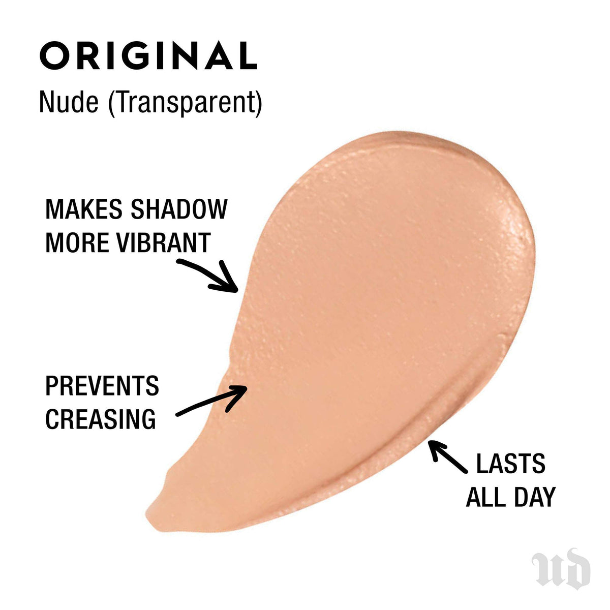 Urban Decay Eyeshadow Primer Potion - Nude Eyeshadow Base for Smooth Makeup
