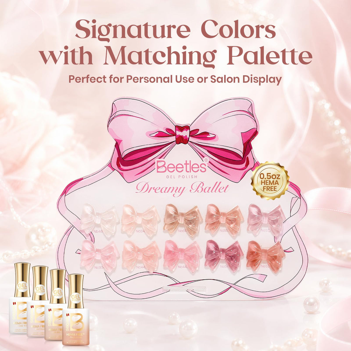 Beetles Fall Gel Nail Polish Set, 20 Colors Orange Yellow Brown