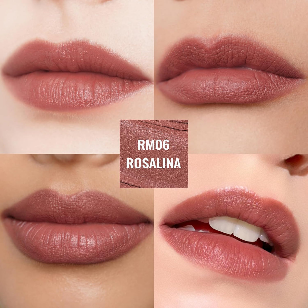Oulac Red Matte Lipsticks for Women, Silky Velvet Matte Lipstick, Terracotta High Impact Lip Color, Soft Smooth Texture, Not Dry Lightweight Formula Infused with Vitamin E, RM06