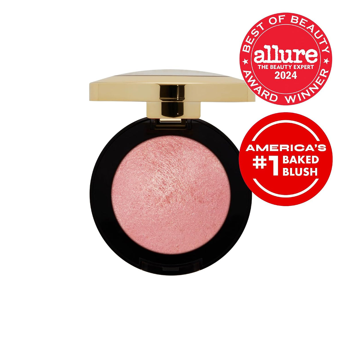 Milani Baked Blush, Makeup Powder Blush for Cheeks - Luminoso