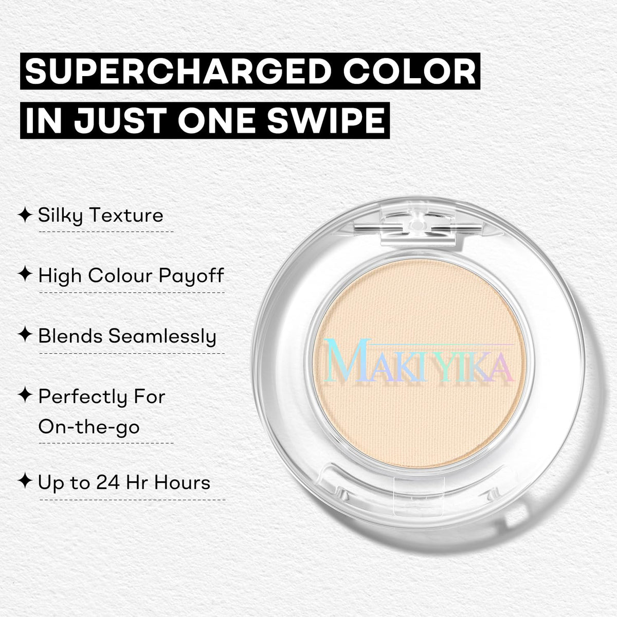 MAKI YIKA Black Red Eyeshadows Dark Red Black Grey Eye Shadows Palette