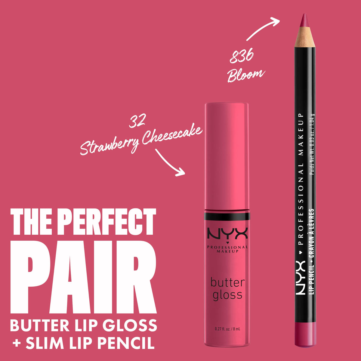 NYX PROFESSIONAL MAKEUP Butter Gloss, Non-Sticky Lip Gloss - Rocky Road (Wine)