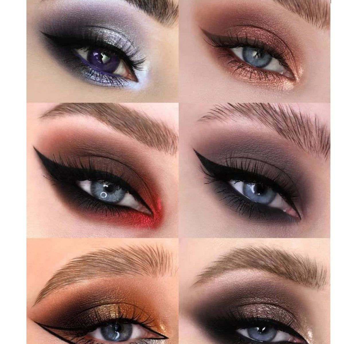 BOLOPER 2 Pack 12 Colors Makeup Nude Colors Eyeshadow Palette Natural Nude Matte Shimmer Glitter Pigment Eye Shadow Pallete Set Waterproof Smokey Professional Beauty Makeup Kit (2 PCS)