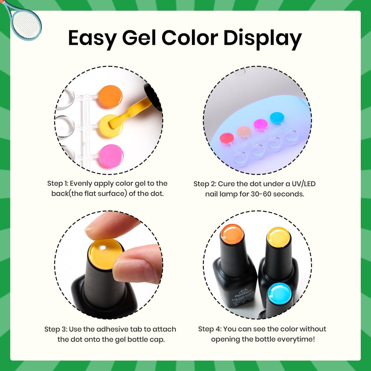 Beetles Fall Gel Nail Polish Set, 20 Colors Orange Yellow Brown