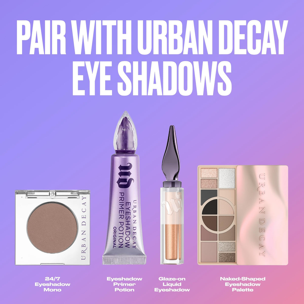 Urban Decay Eyeshadow Primer Potion - Nude Eyeshadow Base for Smooth Makeup