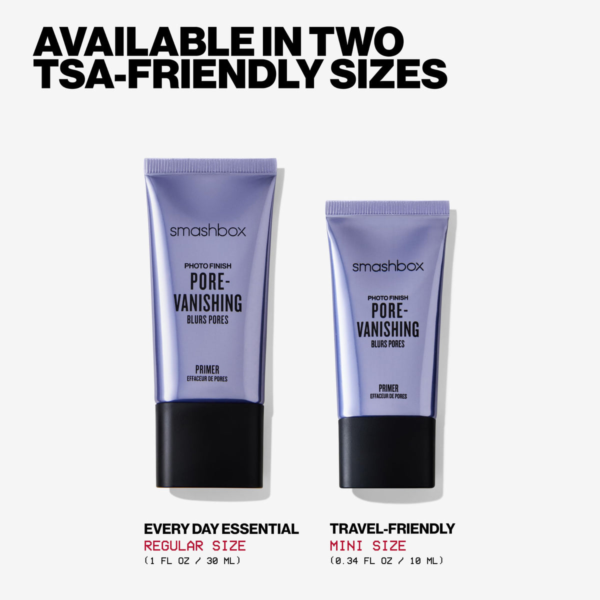 Smashbox Photo Finish Primers | Face Primers for Makeup, Smooths Skin & Extends Makeup Wear | Hydrating, Pore-Minimizing & Mattifying Formulas
