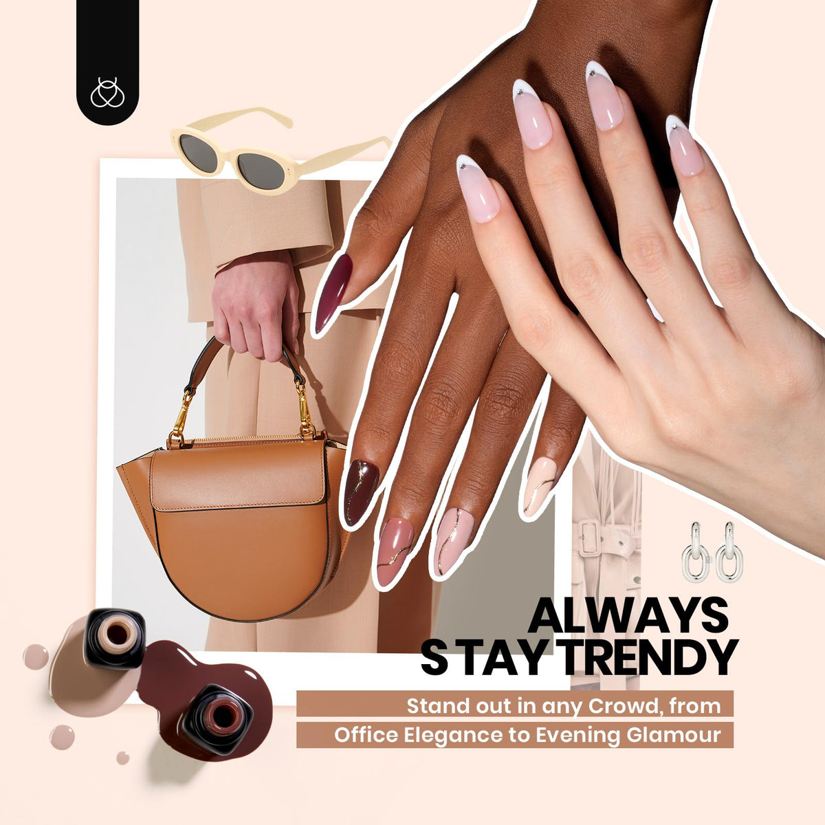 Beetles Gel Nail Polish Set, 63 PCS 55 Colors Gel Polish Kit with Base Coat