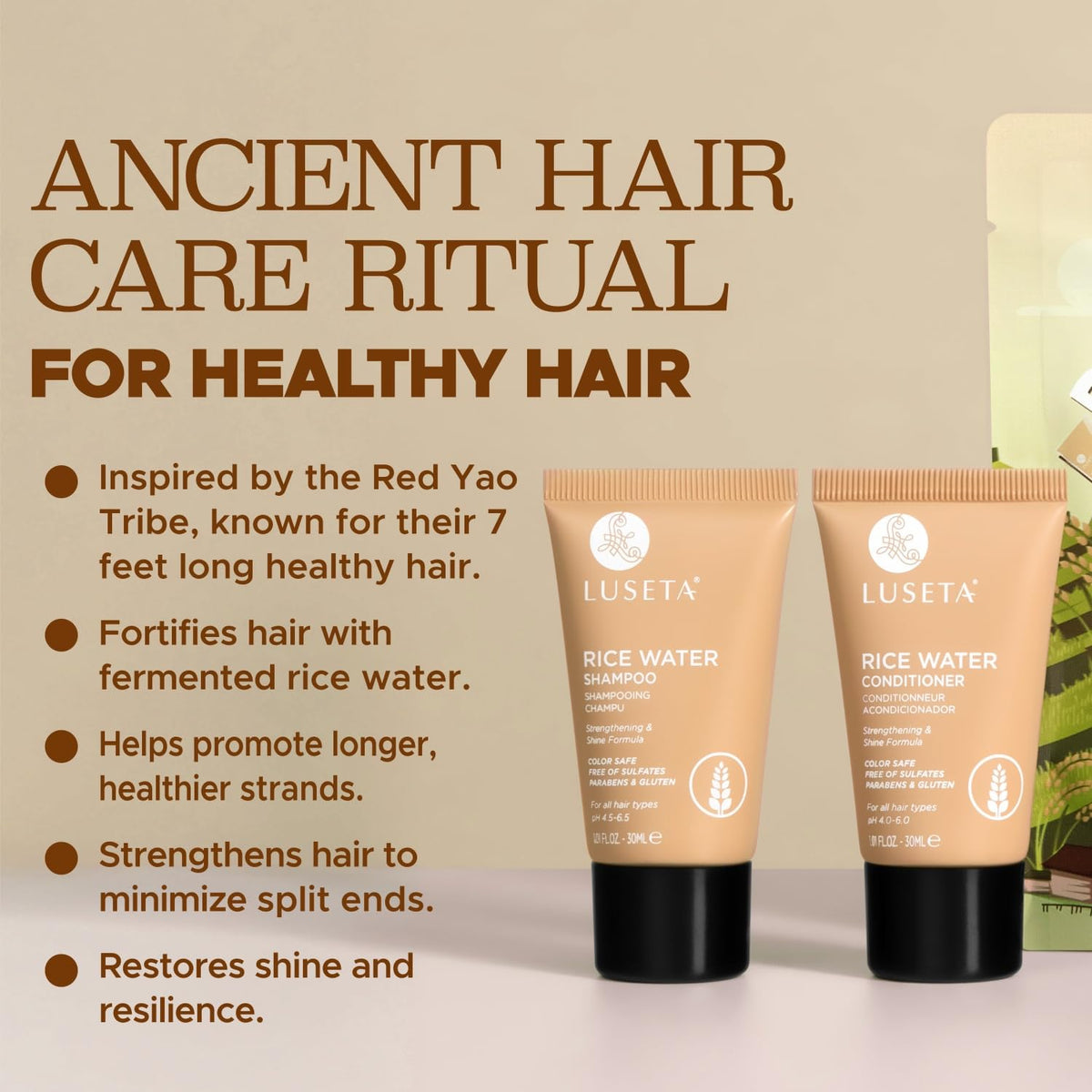Luseta Biotin Shampoo and Conditioner Set, Thickening for Thinning Hair