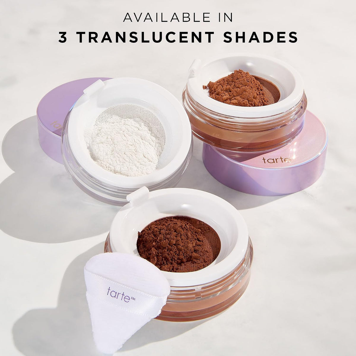tarte creaseless setting powder – Loose Face Powder, Lightweight Oil-Absorbing Formula for Longwear Finish, Vegan & Cruelty Free