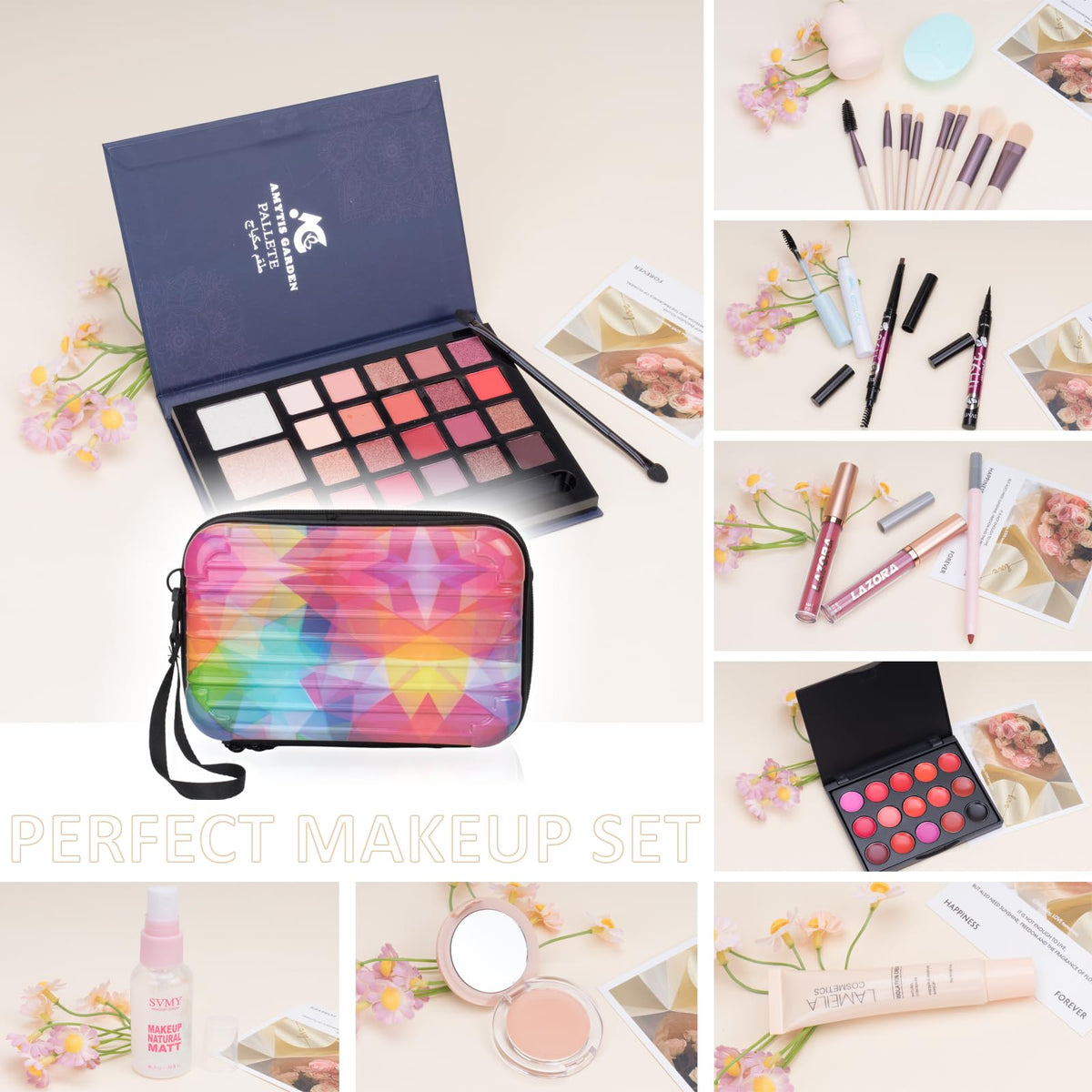 Makeup Sets for Teens Makeup Kits for Teen Girls Travel Make up Kit Set for Girls Beginners Make up Set Gift Sets for Girl Teenagers