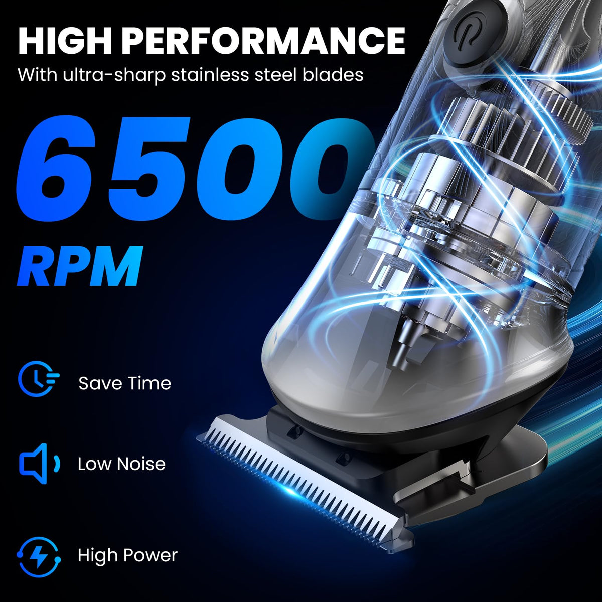 Ufree Professional Beard Trimmer for Men, Electric Shaver Razor, Men Gift