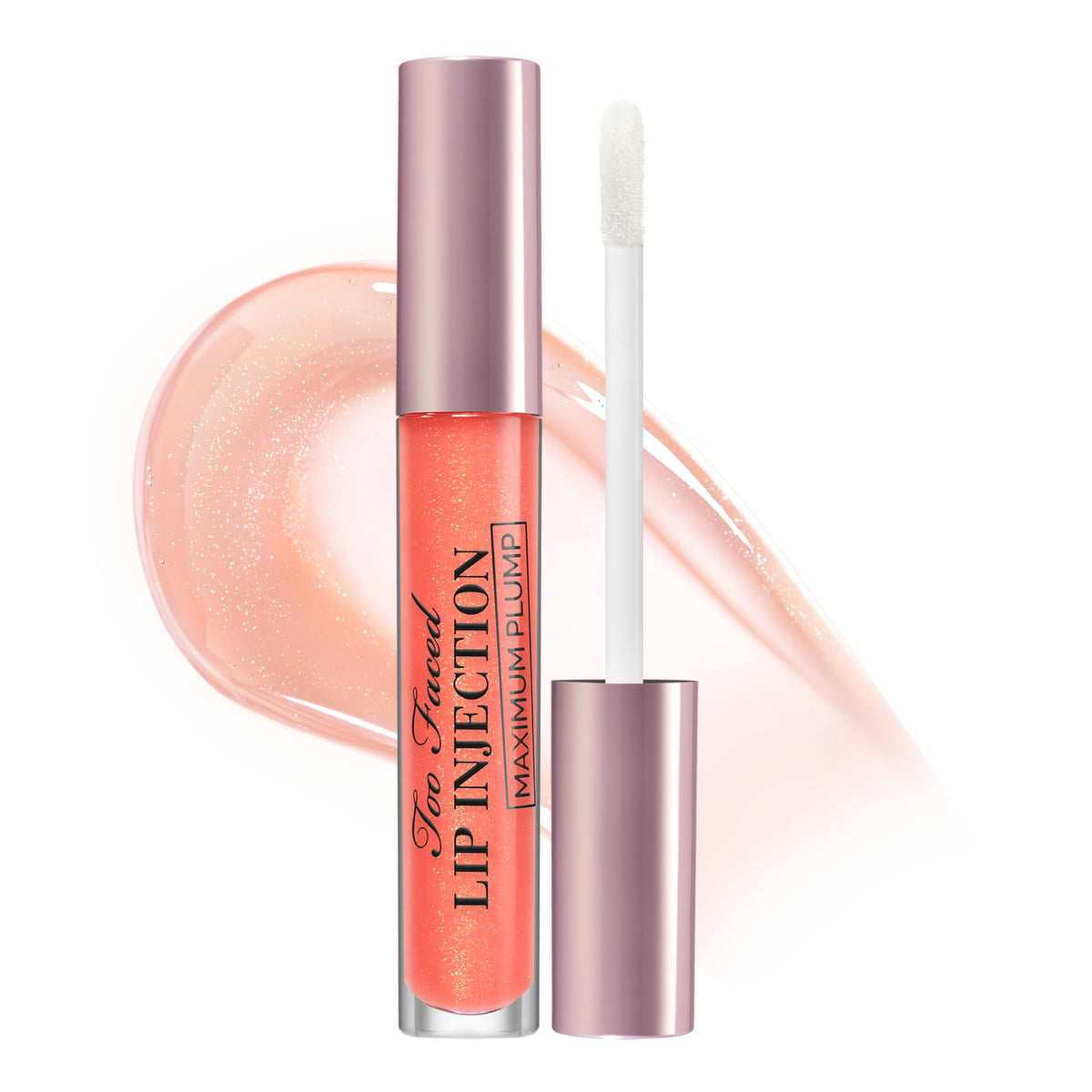 Too Faced Lip Injection Lip Plumper | Hydrating Lip Gloss for Fuller-Looking Lips | Original, Maximum Plump, Cooling Gloss & Plumping Click Formulas