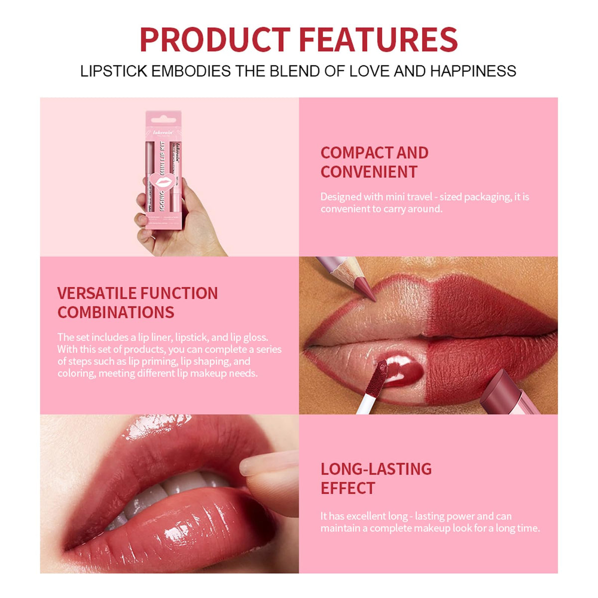 12Pcs Matte Liquid Lipstick and Lip Liner Set, Lip Makeup Combo (Set A)