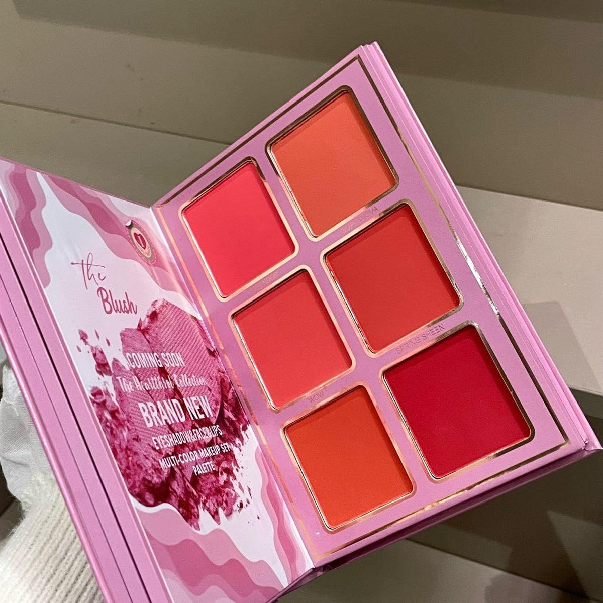 Hero Range 78-Color Professional Makeup Palette Book, Multi-Color Eyeshadow, Highlighter, Blush, Lipstick Set, Portable Travel All-in-One Collection with Glitter, Matte, Pearl Finishes