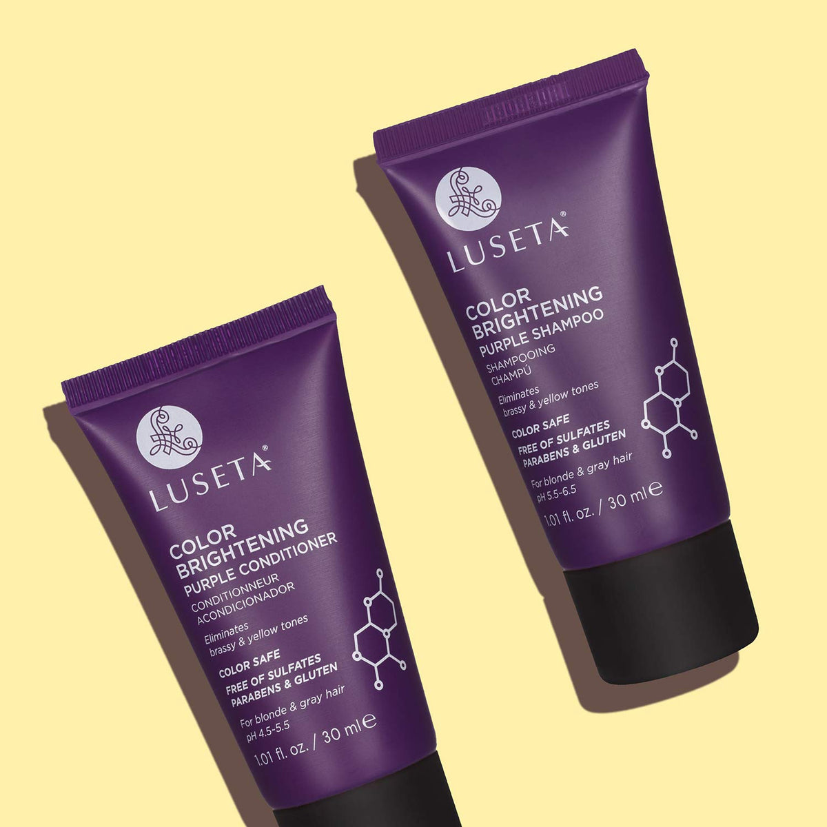 Luseta Rosemary Mint Shampoo and Conditioner Set for Hair Strengthening