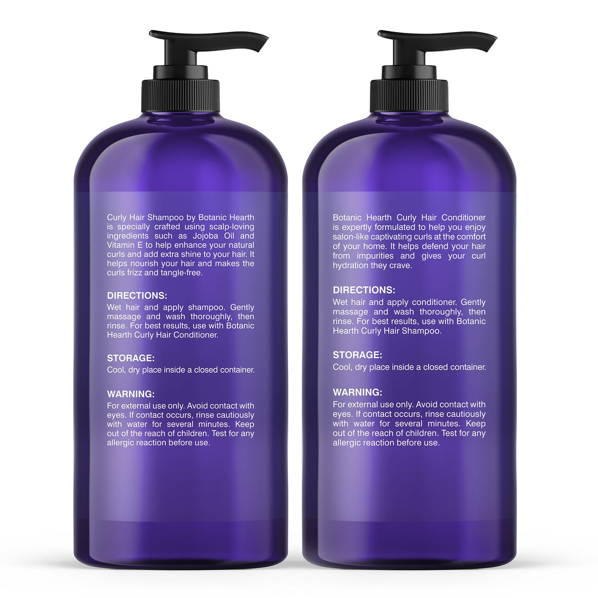 Botanic Hearth Tea Tree Shampoo And Conditioner Set - 16 Fl oz Each
