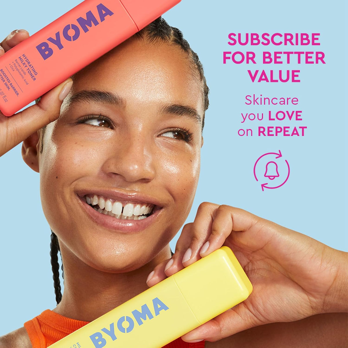 BYOMA So Hydrated Travel Size Gift Set - Skincare Minis (30ml, 15ml, 15ml)