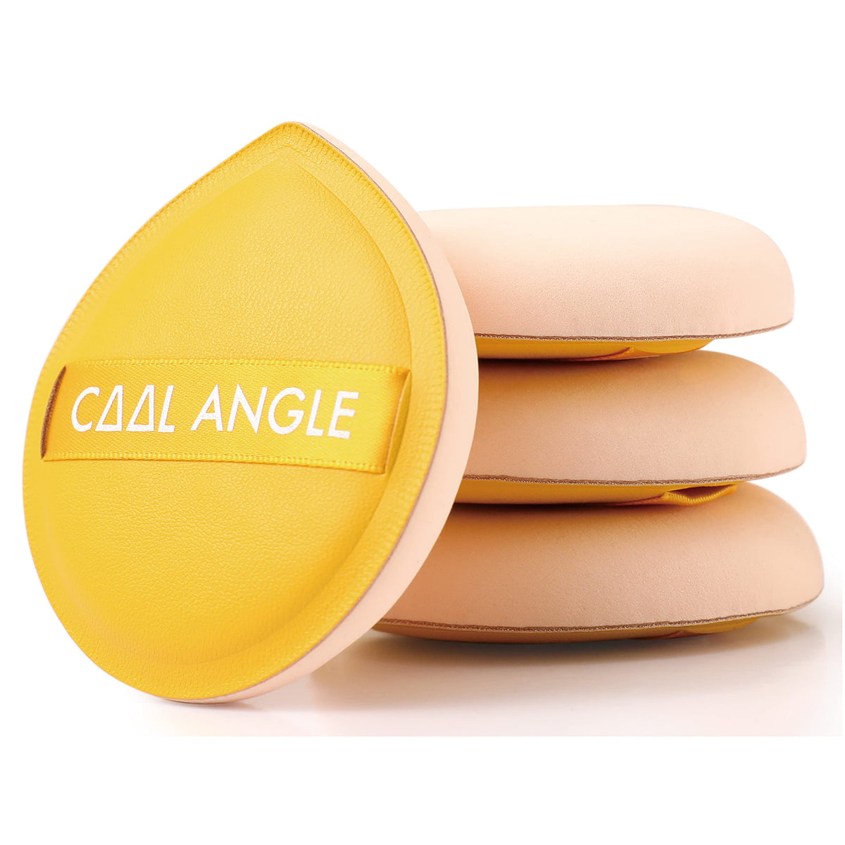 COOL-ANGLE Makeup Blender Sponges, Latex-Free, 5Pcs Medium Green