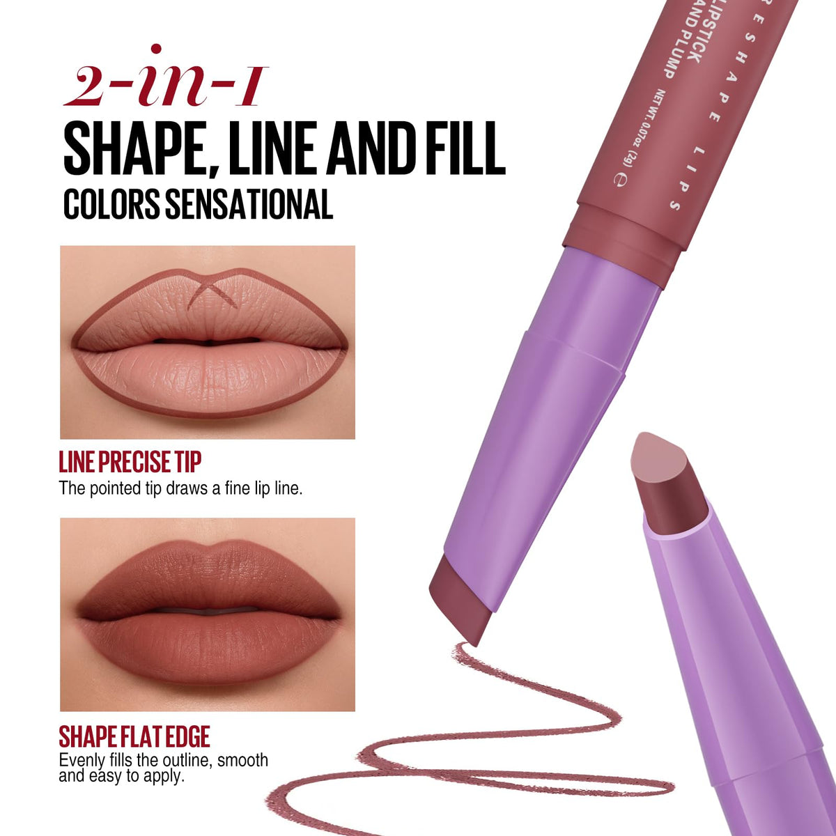 12Pcs Matte Liquid Lipstick and Lip Liner Set, Lip Makeup Combo (Set A)
