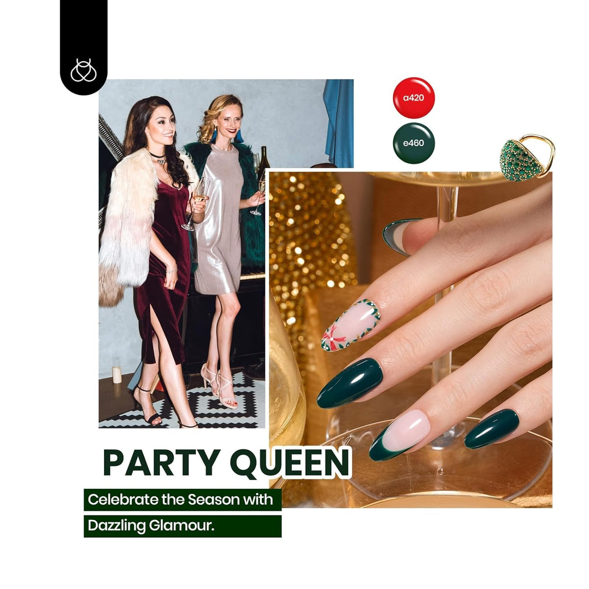 Beetles Gel Nail Polish Set, 63 PCS 55 Colors Gel Polish Kit with Base Coat