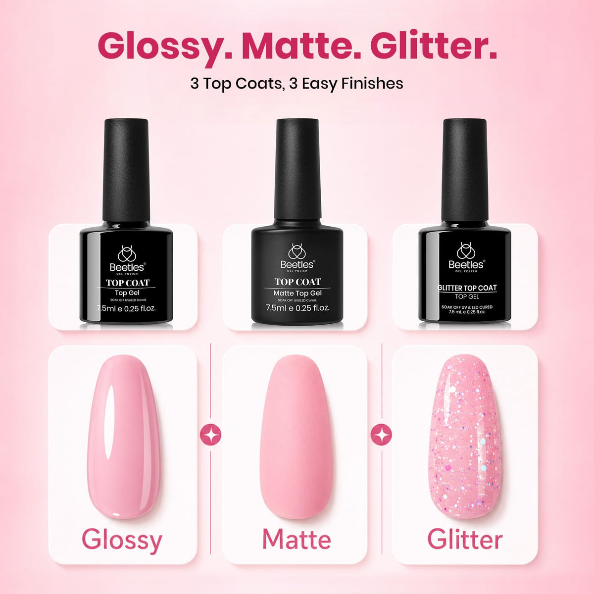 Beetles Fall Gel Polish Set, Fingertip Palette Collection, 32 Colors