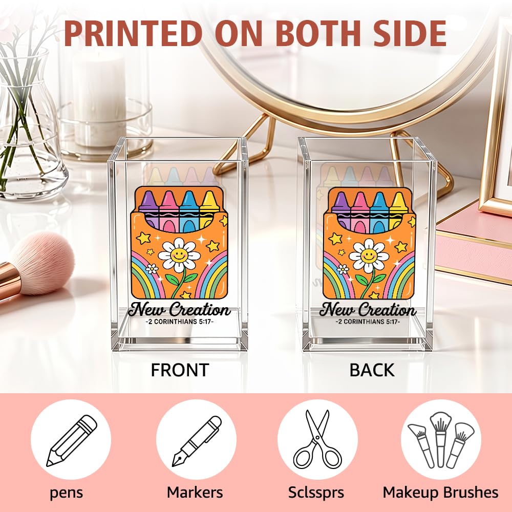 Beautiful Girl You Can Acrylic Pencil Holder Cup Gifts for Daughter