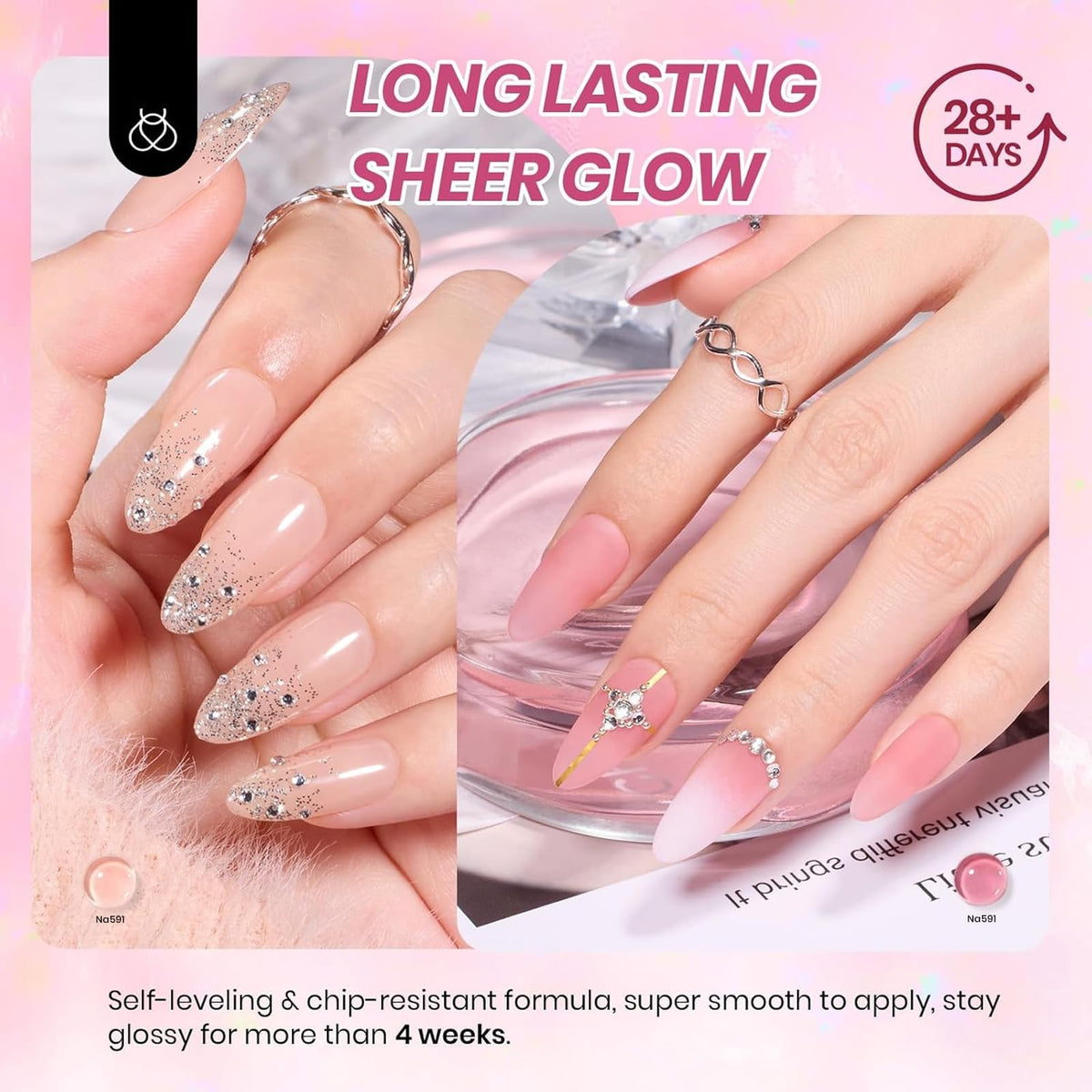 Beetles Cat Eye Gel Nail Polish Set, 36 Colors Magnetic Fall Gel Polish Kit