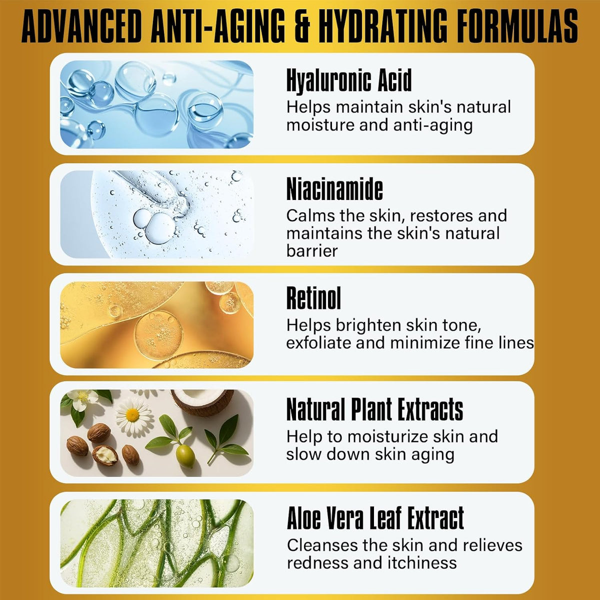 Mens Facial Skin Care Gift Set for Anti-Aging & Hydration, Face Routine Kit