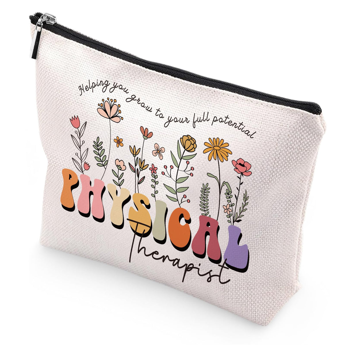 Sitsink Funny Sarcastic Gifts for Girls - Intersting Gifts for Girls Birthday. A Ray of Sarcastic Sunshine Every Single Day Makeup Bag, Cosmetic Bags Humor Sarcastic Gifts for Women Boss Coworker
