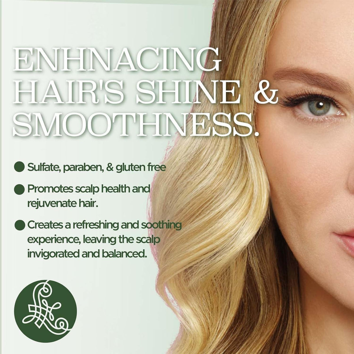Luseta Rosemary Mint Shampoo and Conditioner Set for Hair Strengthening
