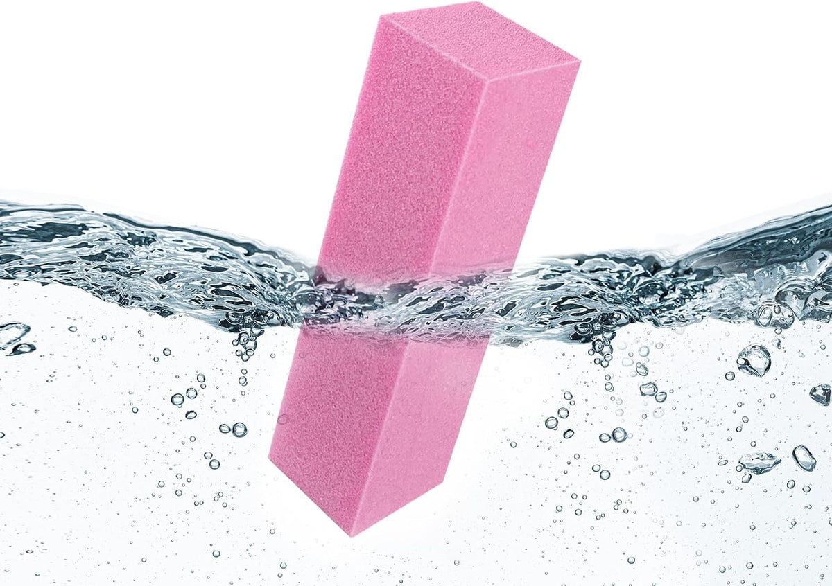 12 Pcs Nail Buffer Block for Acrylic and Natural Nails, 4 Sided Sanding Buffers for Gel Nails Fingernail Shine Buffing Filer Set, Professional Manicure Polisher Buffer Bulk Medium Grit Mix Color