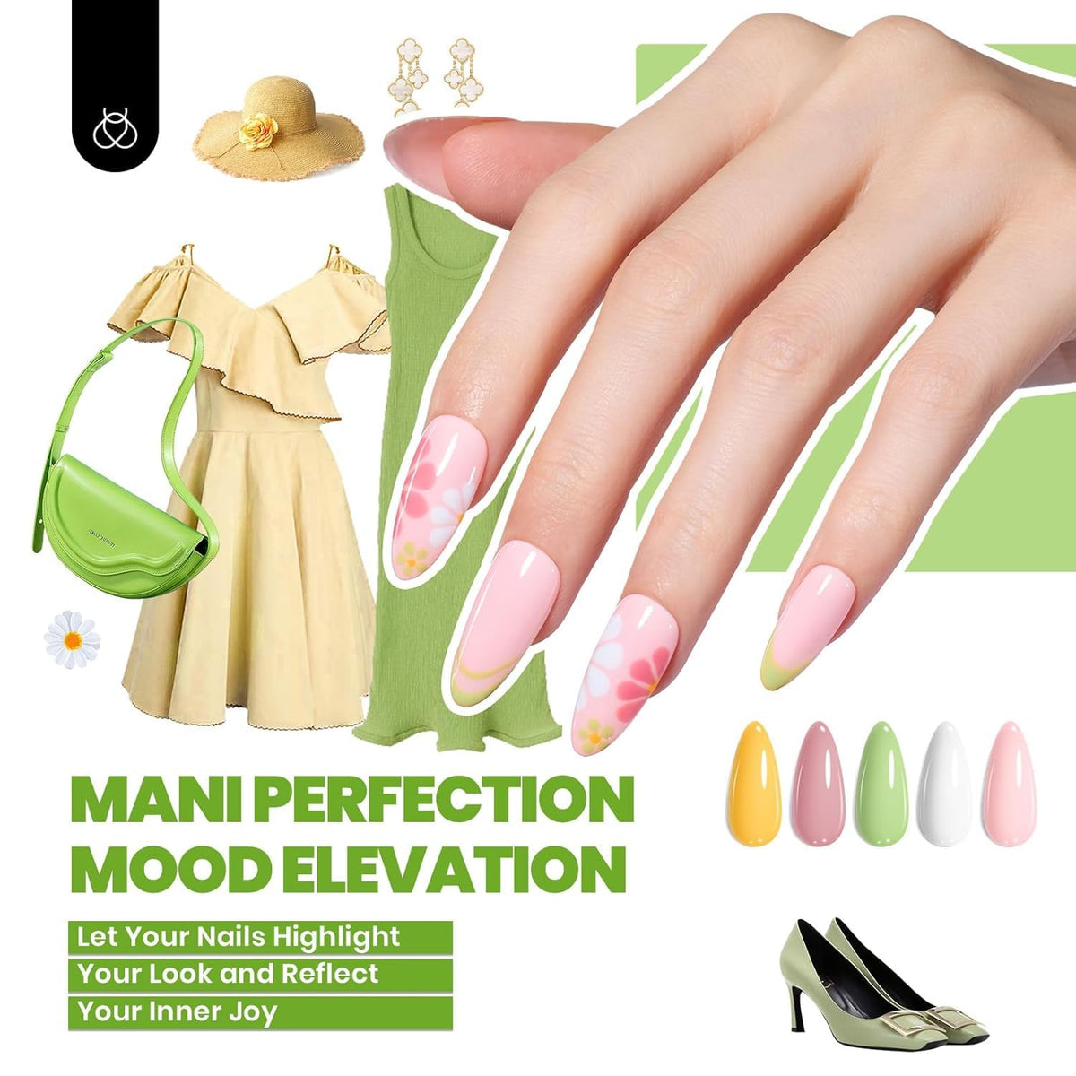 Beetles Fall Gel Polish Set, Fingertip Palette Collection, 32 Colors