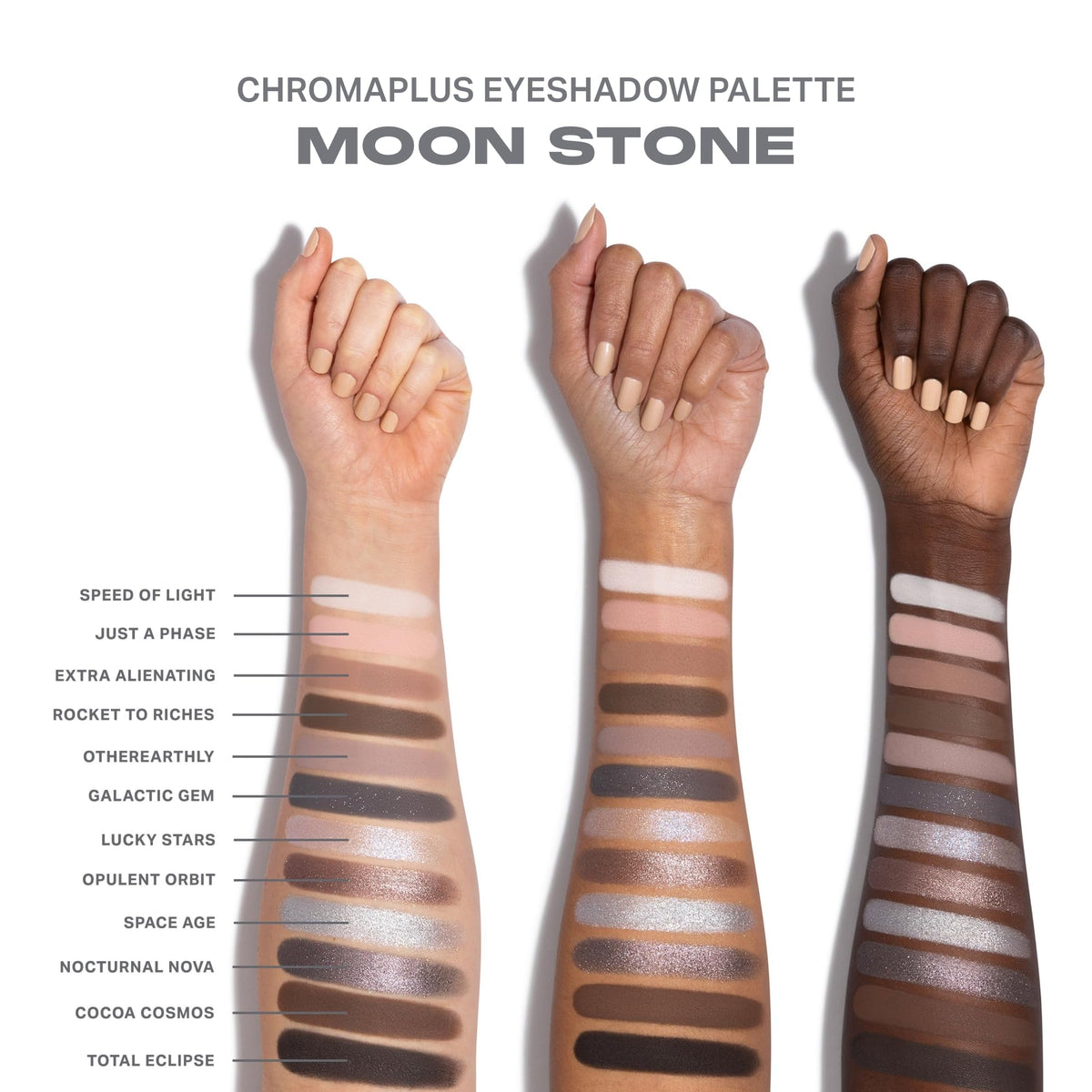 Morphe ChromaPlus 12-Pan Eyeshadow Palette - High Pigment Eye Makeup with Shimmer, Matte & Metallic Eye Shadow - Neutral Eyeshadow Makeup Collection for All-Day Wear - Flickering Sands (0.52 oz)