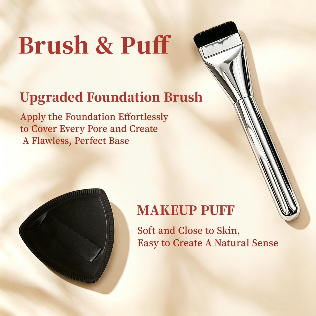 Makeup Brushes Set,52PCS Professional Makeup Tool Set Makeup Sponge