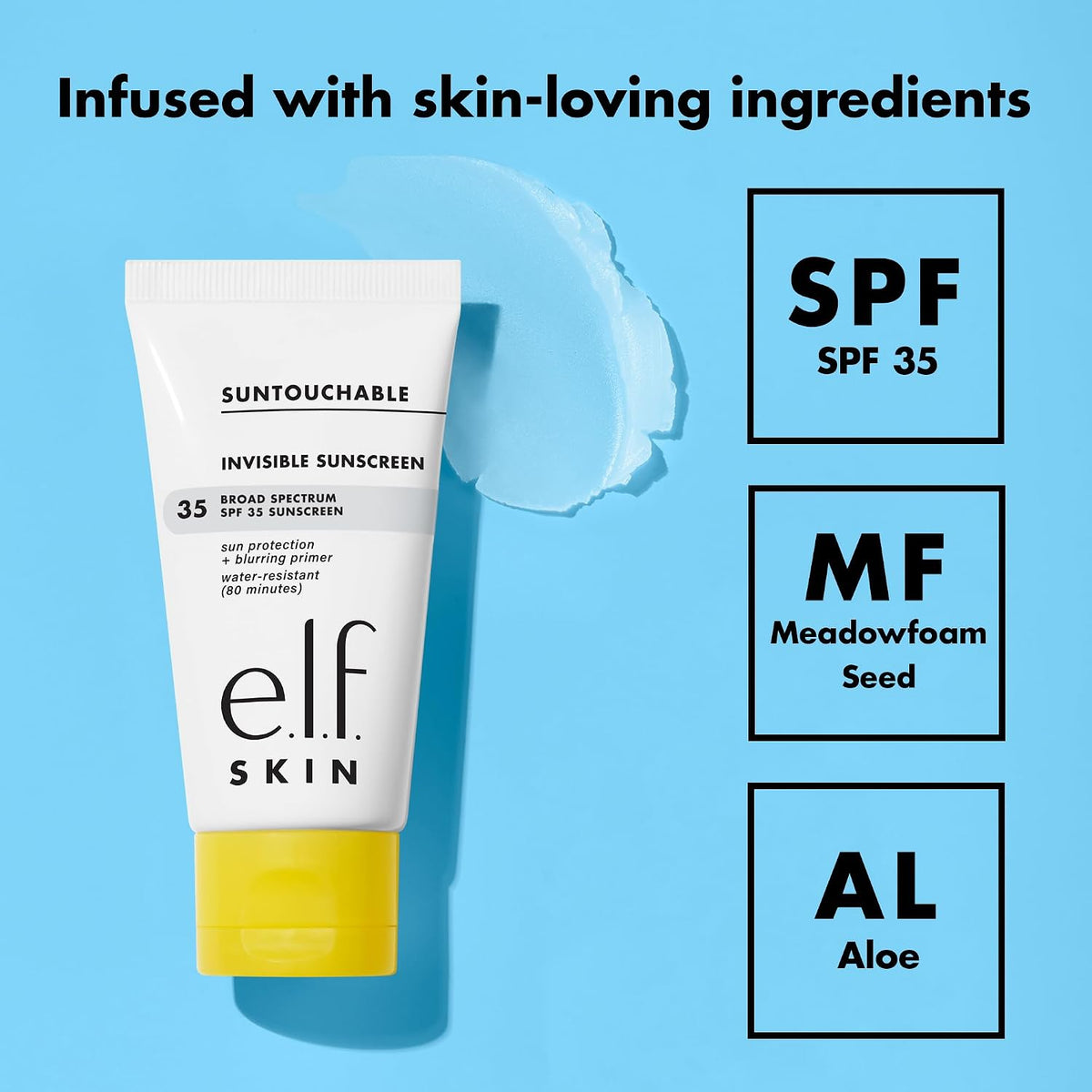e.l.f. SKIN Suntouchable Invisible SPF 35 Sunscreen