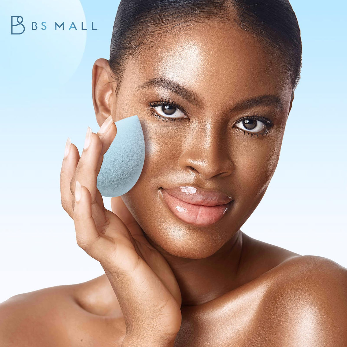 Makeup Sponge Set BS-MALL Triangle Puff 14PCS Non-Latex Beauty Blender Sponges with Travel Case, Soft Makeup Puff for Foundation, Concealer, Cream & Powder, Face & Eye Blending for Sensitive Skin