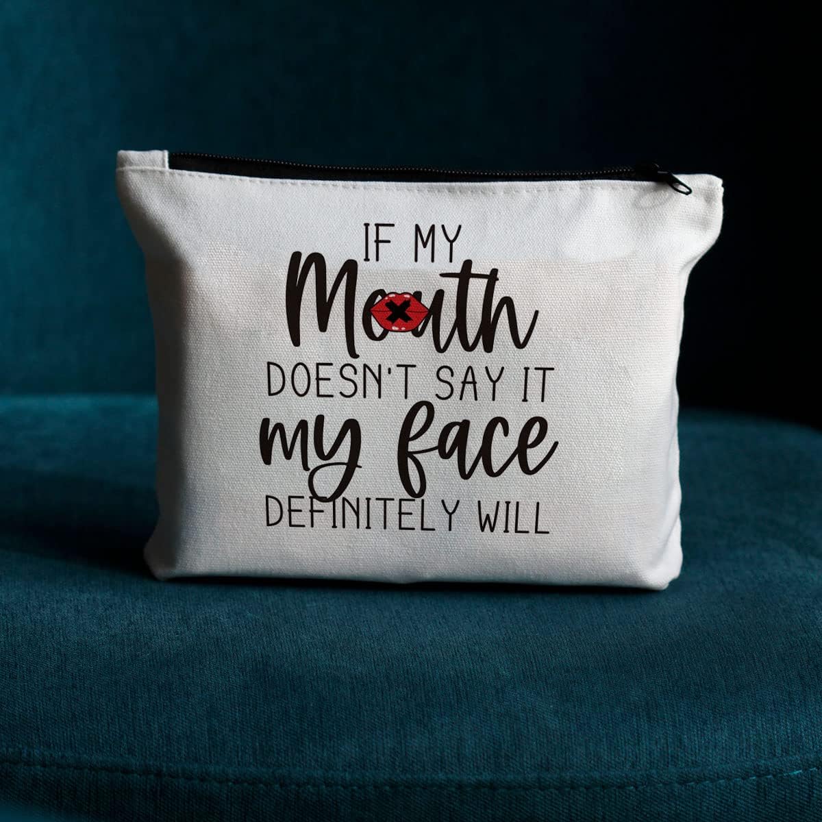 Funny Gifts for Women Makeup Bag Friendship Gifts Cosmetic Bag Zipper Pouch