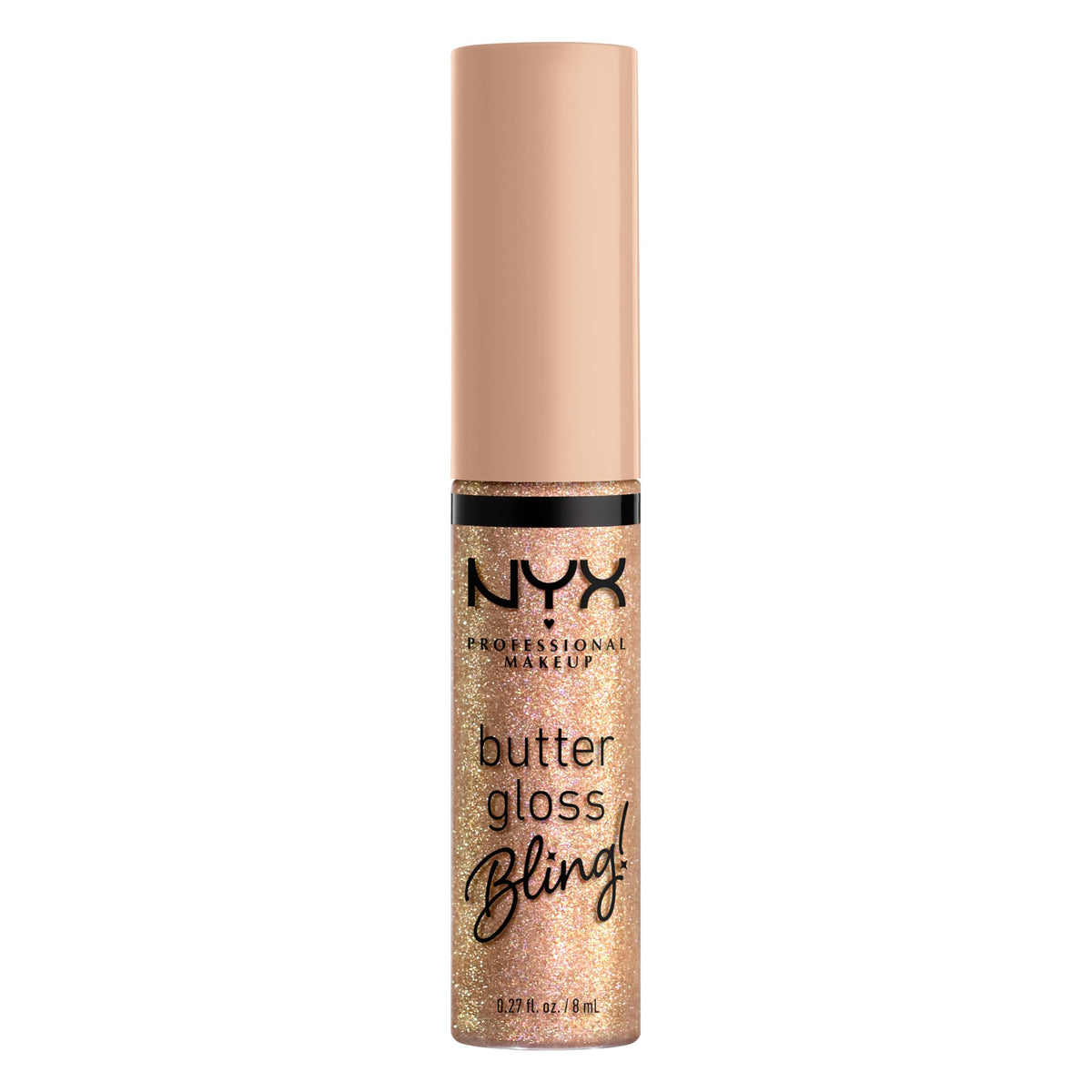 NYX PROFESSIONAL MAKEUP Butter Gloss, Non-Sticky Lip Gloss - Rocky Road (Wine)