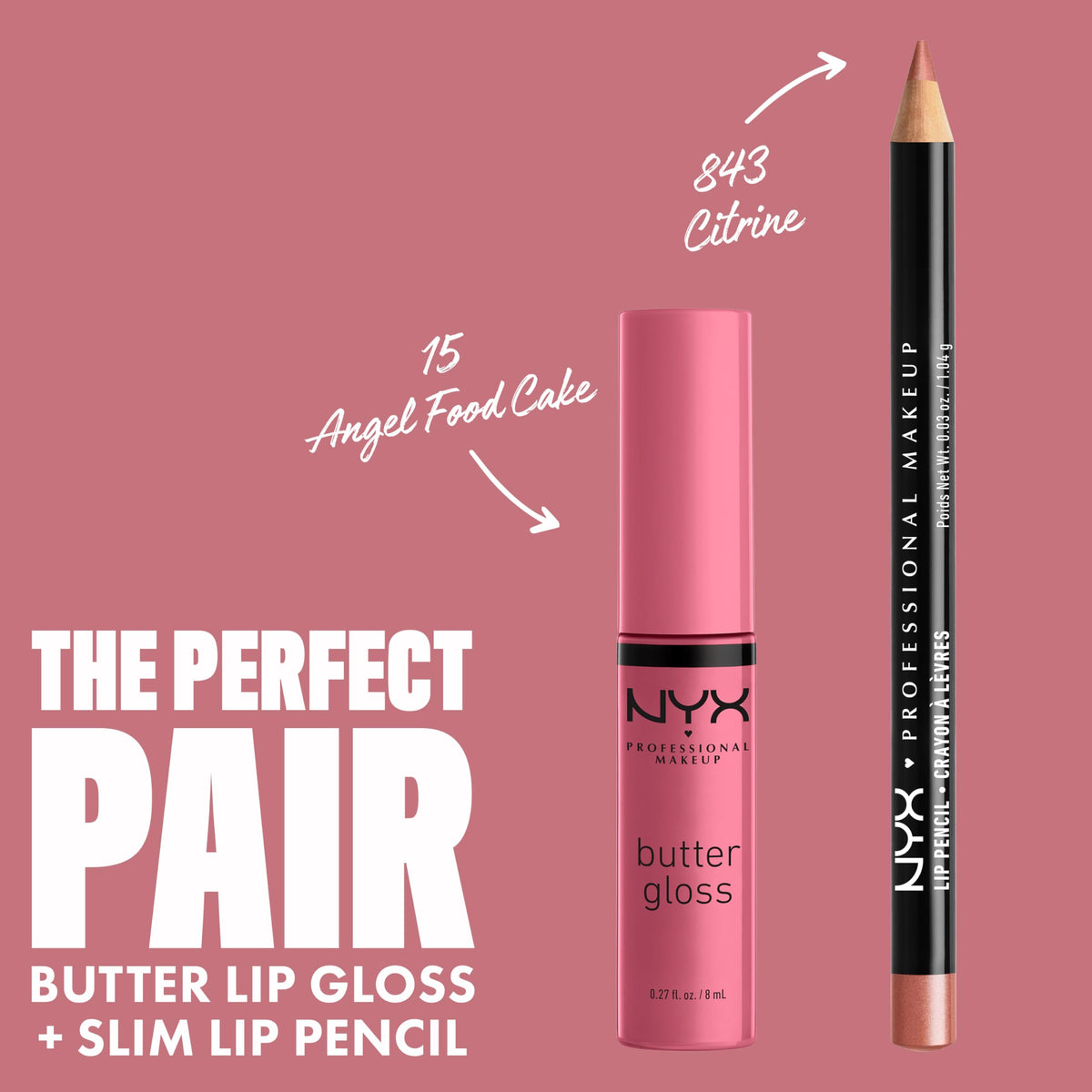 NYX PROFESSIONAL MAKEUP Butter Gloss, Non-Sticky Lip Gloss - Rocky Road (Wine)